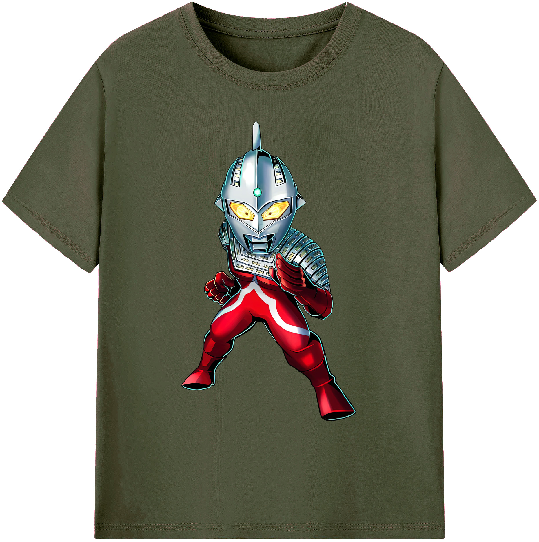 （画像用） ウルトラマン Ultraman 綿100％ メンズ半袖Tシャツ｜肌触りやわらか＆通気性